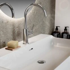 Ideal Standard Joy - Wastafelkraan, Chroom BC778AA -Badkamer Luxe d716198aab17b70a704bd345