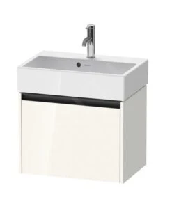 Duravit Ketho.2 - Wastafelkast 440x584x390 Mm, 1 Lade, Glanzend Wit K25073022220000