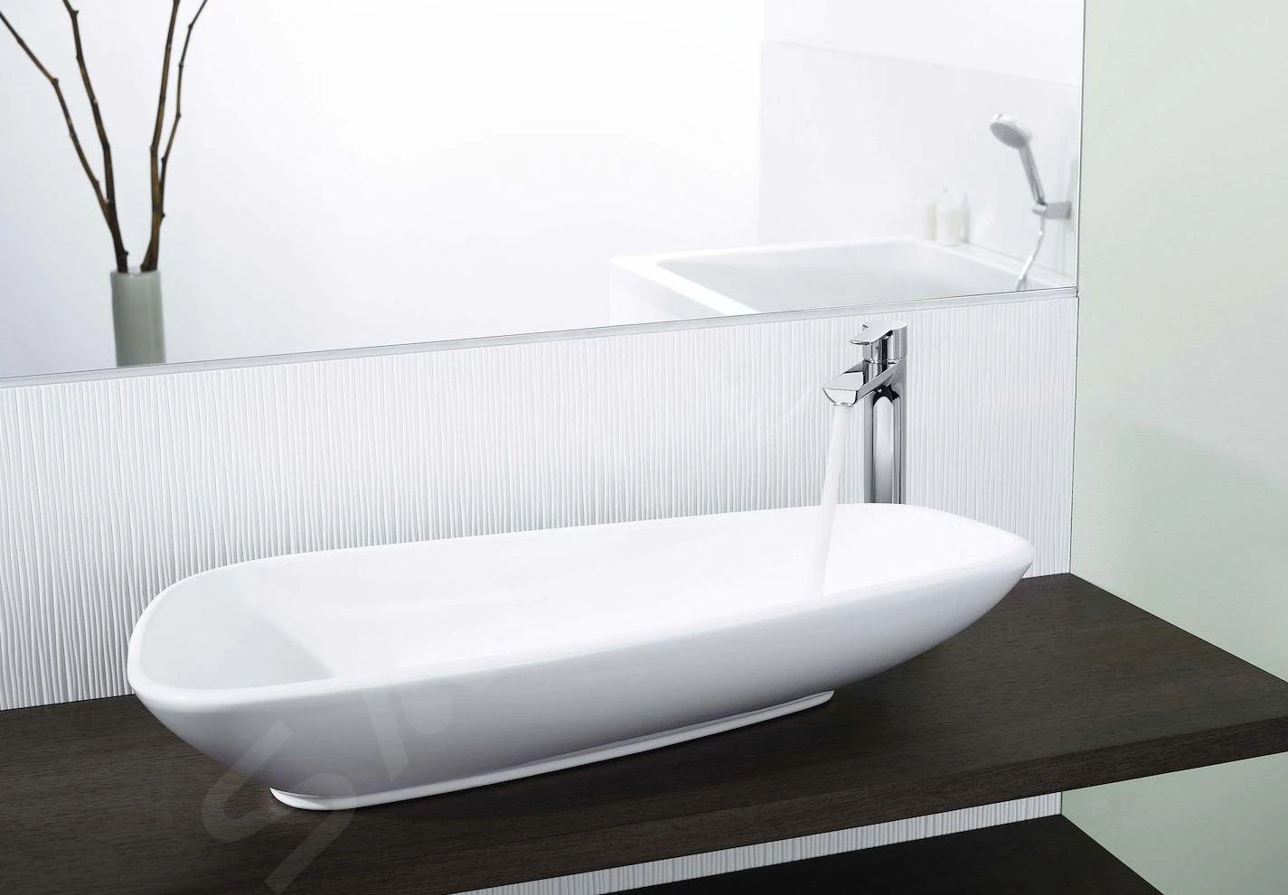 Hansa Ligna - Wastafelkraan, Chroom 06032203 5 Hansa Ligna - Wastafelkraan, Chroom 06032203 - Afbeelding 5