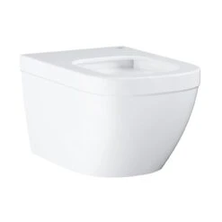 Grohe Solido - Toiletset, Hangtoilet Euro Ceramic En Softclose Toiletzitting, Bedieningsknop Skate Cosmopolitan, Chroom/wit 39889000 -Badkamer Luxe d825e1d6d130e6260d4cd951