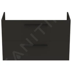 Ideal Standard I.Life A - Wastafelonderkast, 1000x440x630 Mm, 2 Laden, Mat Carbon Grijs T5257NV -Badkamer Luxe d8415a2d6db84a98e1166d4e