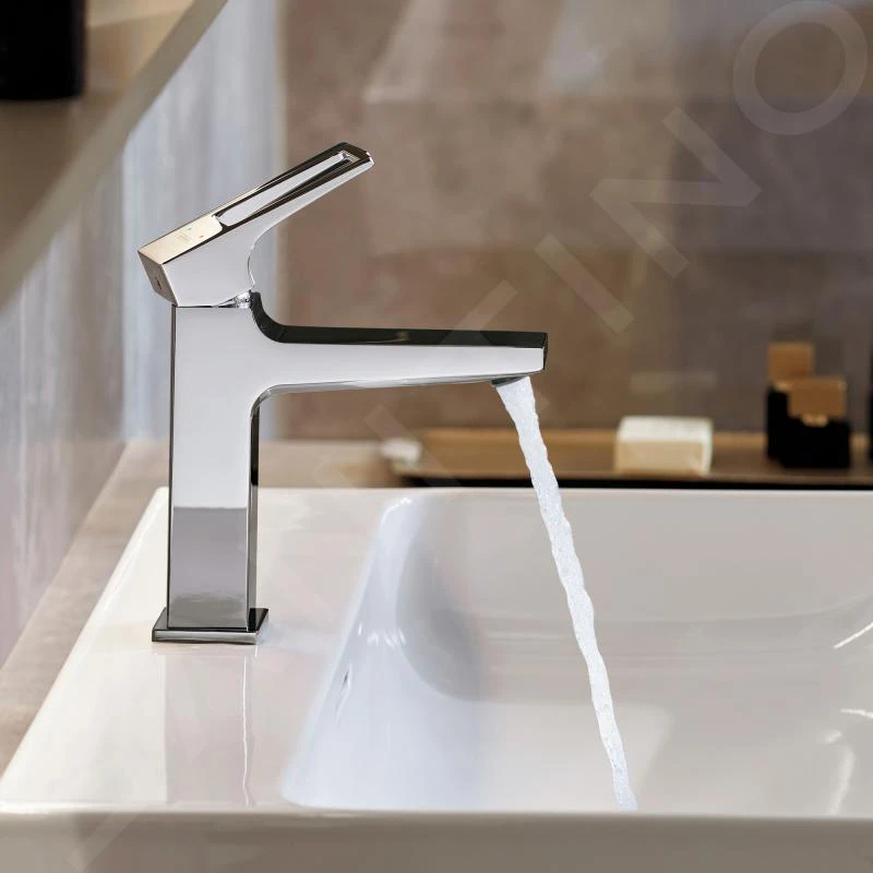 Hansgrohe Metropol - Wastafelkraan 110 Met Afvoergarnituur Met Een Trekstang, Chroom 74506000 3 Hansgrohe Metropol - Wastafelkraan 110 Met Afvoergarnituur Met Een Trekstang, Chroom 74506000 - Afbeelding 3