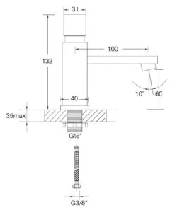 Steinberg 160 - Fonteinkraan, Rose Goud 160 2500 RG -Badkamer Luxe d87588ebc1e1dbfccf7e39fc 1