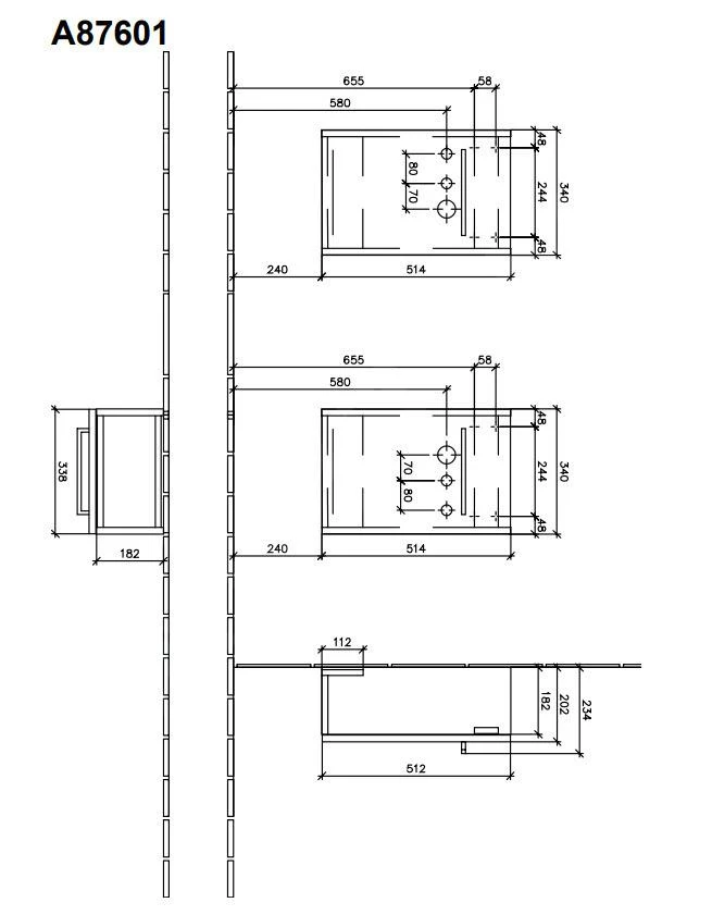 Villeroy & Boch Avento - Wastafelkast, 340x514x202 Mm, 1 Deur, Nordic Oak A87601VJ 2 Villeroy & Boch Avento - Wastafelkast, 340x514x202 Mm, 1 Deur, Nordic Oak A87601VJ - Afbeelding 2