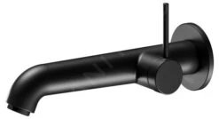 Keuco IXMO - 1-hendel Wastafelmengkraan Voor Opbouwmontage, Mat Zwart 59516371201