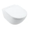 Villeroy & Boch Subway 3.0 - Hangend Toilet Met Wc-bril SoftClosing, TwistFlush, CeramicPlus, Alpine Wit 4670TSR1