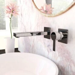 Steinberg 120 - Inbouw Wastafelkraan, 2-gats Installatie, Chroom 120 1814 3 -Badkamer Luxe db2201c8526c3152913773f6