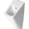 Duravit Viu - Urinoir, Verdekte Toevoer, Rimless, Met WonderGliss, Wit 28163000071