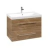 Villeroy & Boch Avento - Wastafelonderkast, 780x514x452 Mm, 2 Lades, Oak Kansas A89100RH