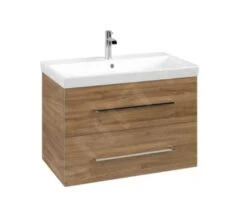 Villeroy & Boch Avento - Wastafelonderkast, 780x514x452 Mm, 2 Lades, Oak Kansas A89100RH