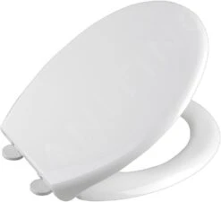 Aqualine Sofia - Wc-zitting Soft Close, Polypropylene, Wit BS122