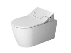 Duravit ME By Starck - Wandcloset Voor SensoWash Bidetbril, Rimless, Met WonderGliss, Alpine Wit 25295900001 -Badkamer Luxe dd252fa1cf00f9ae0a36c440
