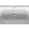 Duravit DuraSquare - Vrijstaand Bad, 1800x800 Mm, DuraSolid, Wit 700429000000000