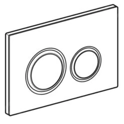 Geberit Sigma21 - Bedieningsplaat, Chroom/zand Grijs 115.884.JL.1 -Badkamer Luxe dd65d04c7115c438f1f02489