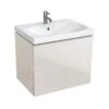 Geberit Acanto - Wastafelonderkast 750 Mm, Zand Grijs 500.615.JL.2