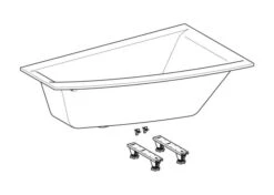 Geberit Selnova Square - Asymmetrisch Bad 1600x1000x470 Mm, Rechts, Wit 554.290.01.1 5 Geberit Selnova Square - Asymmetrisch Bad 1600x1000x470 Mm, Rechts, Wit 554.290.01.1 -Badkamer Luxe dd9abe2b42044c5882d00b93