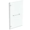 Ideal Standard I.Life - Badscherm Met Handdoekhouder, 900 Mm, Links, Silver Bright/helder Glas T4889EO