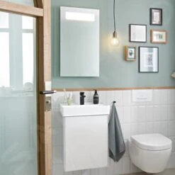 Villeroy & Boch Collaro - Wastafelonderkast, 410x546x344 Mm, 1 Deur, Scharnieren Links, Glossy White C00500DH -Badkamer Luxe de5e12b94ac651cc7bdb2025 1