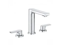 Kludi Zenta SL - Wastafelkraan Met Afvoergarnituur, 3-gats, Chroom 483930565