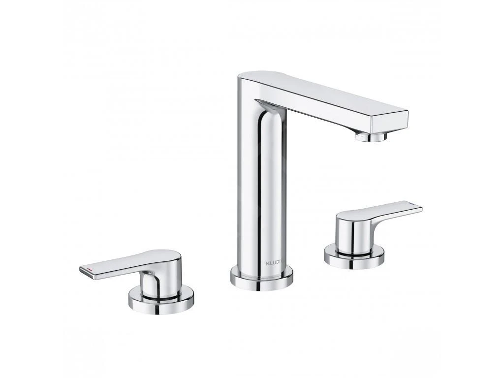 Kludi Zenta SL - Wastafelkraan Met Afvoergarnituur, 3-gats, Chroom 483930565 1 Kludi Zenta SL - Wastafelkraan Met Afvoergarnituur, 3-gats, Chroom 483930565