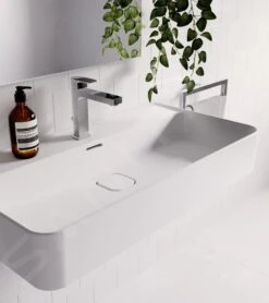 Ideal Standard Edge - Grande Slim Wastafelkraan, Met Waste, Chroom A7106AA -Badkamer Luxe e08c731e455e418f3de2d464