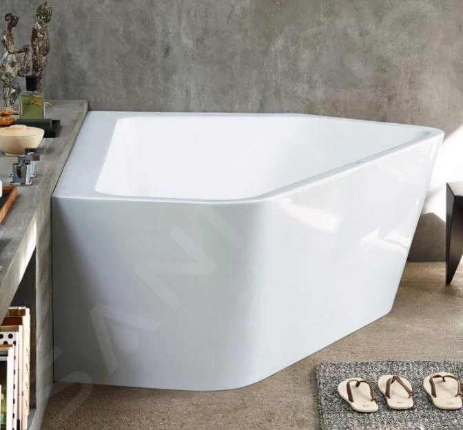 Duravit Paiova 5 - Asymmetrisch Bad, 1900x1400 Mm, Met Paneel, Rechts, Wit 700397000000000 4 Duravit Paiova 5 - Asymmetrisch Bad, 1900x1400 Mm, Met Paneel, Rechts, Wit 700397000000000 - Afbeelding 4