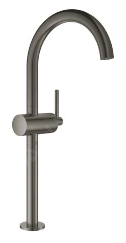 Grohe Atrio - Wastafelkraan Met Waste En Draaibare Uitloop, XL-size, Geborsteld Hard Graphite 32647AL3