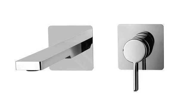 Paffoni Rock - 2-gats Inbouw Wastafelkraan Met Inbouwdeel, Chroom RO106CR70 1 Paffoni Rock - 2-gats Inbouw Wastafelkraan Met Inbouwdeel, Chroom RO106CR70