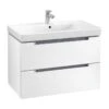 Villeroy & Boch Subway 2.0 - Wastafelkast, 787x520x449 Mm, 2 Laden, Mat Wit A69600MS