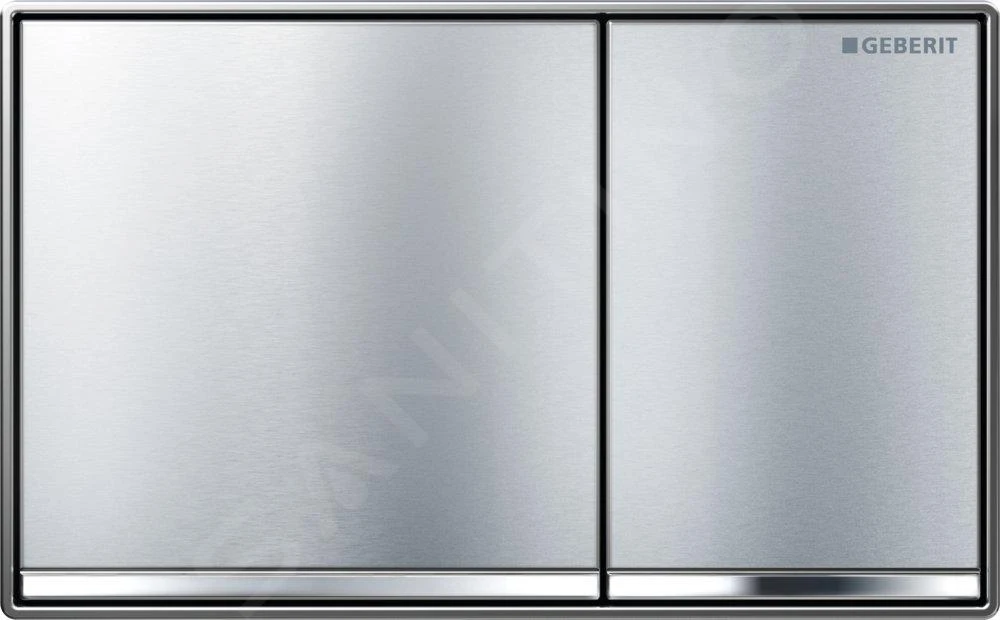 Geberit Omega60 - Bedieningsplaat OMEGA60, Geborsteld Chroom 115.081.GH.1 1 Geberit Omega60 - Bedieningsplaat OMEGA60, Geborsteld Chroom 115.081.GH.1