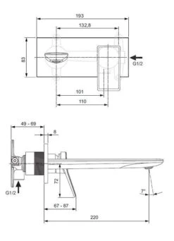 Ideal Standard Conca Tap - Inbouw Wastafelkraan, Uitloop 220 Mm, Magnetic Grey A7372A5 5 Ideal Standard Conca Tap - Inbouw Wastafelkraan, Uitloop 220 Mm, Magnetic Grey A7372A5 -Badkamer Luxe e20c5f9b39bc8f5a12324321