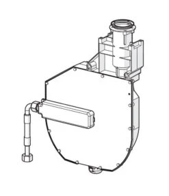 Hansa Toebehoren - Inbouwdeel Voor Badrandmontage, Chroom 53060200 -Badkamer Luxe e227ac57c0909d6a1818a750