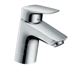 Hansgrohe Logis - Wastafelkraan 70, Met Push-Open, Chroom 71077000