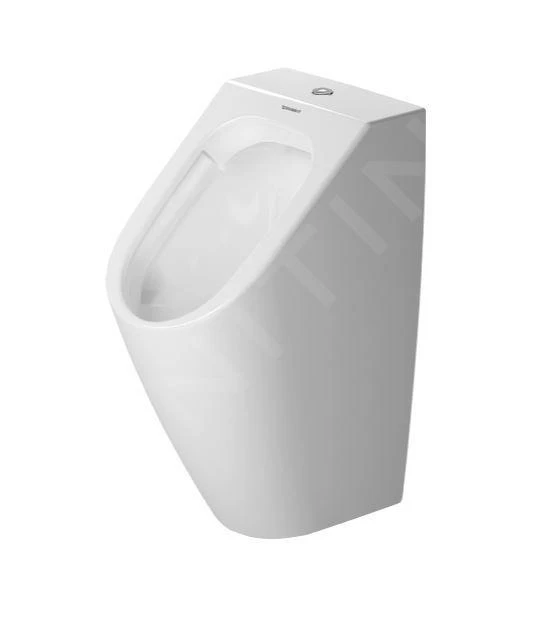 Duravit ME By Starck - Urinoir, Bovenste Waterinlaat, Rimless, Met HygieneGlaze, Alpine Wit 2815302000 1 Duravit ME By Starck - Urinoir, Bovenste Waterinlaat, Rimless, Met HygieneGlaze, Alpine Wit 2815302000