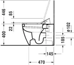 Duravit ME By Starck - Staande Toiletpot Voor SensoWash, Alpine Wit 2169590000 6 Duravit ME By Starck - Staande Toiletpot Voor SensoWash, Alpine Wit 2169590000 -Badkamer Luxe e2ed8e39761d926b2e8ea141