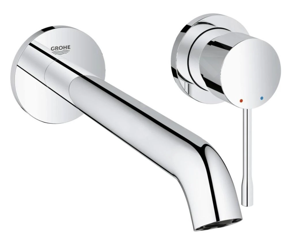 Grohe Essence - 2-gats Inbouw Wastafelkraan, Chroom 19967001 1 Grohe Essence - 2-gats Inbouw Wastafelkraan, Chroom 19967001