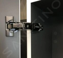 Geberit Smyle Square - Hoge Badkamerkast 1180x360 Mm, Zand Grijs 500.361.JL.1 -Badkamer Luxe e3933f9fd719235a925ea391