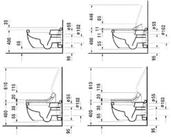 Duravit Starck 3 - Wandcloset Voor SensoWash, Met HygieneGlaze, Alpine Wit 2226592000 -Badkamer Luxe e3d357acc75e9c399677df5c