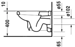 Duravit 1930 - Hangend Toilet, Wit 0182090000 6 Duravit 1930 - Hangend Toilet, Wit 0182090000 -Badkamer Luxe e4c8548aa7c5e460aab2f597