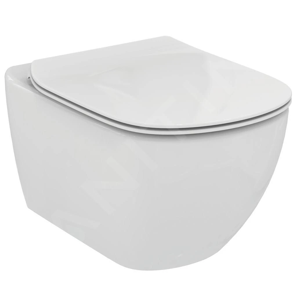 Geberit Duofix - Inbouwreservoir Voor Hangend Toilet Met SIGMA30 Bedieningsknop, Glanzend Chroom/mat Chroom + Ideal Standard Tesi - Hangend Toilet En Wc-bril, Aquablade, SoftClose 111.355.00.5 NU6 3 Geberit Duofix - Inbouwreservoir Voor Hangend Toilet Met SIGMA30 Bedieningsknop, Glanzend Chroom/mat Chroom + Ideal Standard Tesi - Hangend Toilet En Wc-bril, Aquablade, SoftClose 111.355.00.5 NU6 - Afbeelding 3