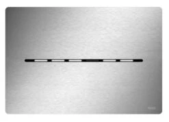 Tece TECEsolid Electronic - Elektronische Bedieningsplaat, Beschermlaag Tegen Vingerafdrukken, Batterijvoeding, Geborsteld Roestvrij Staal 9240464