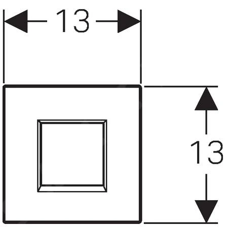 Geberit Spoelsystemen - Urinoirstuursysteem Met Elektronische Spoelactivering Type 30, Batterijvoeding, Geborsteld Chroom 116.037.KX.1 2 Geberit Spoelsystemen - Urinoirstuursysteem Met Elektronische Spoelactivering Type 30, Batterijvoeding, Geborsteld Chroom 116.037.KX.1 - Afbeelding 2