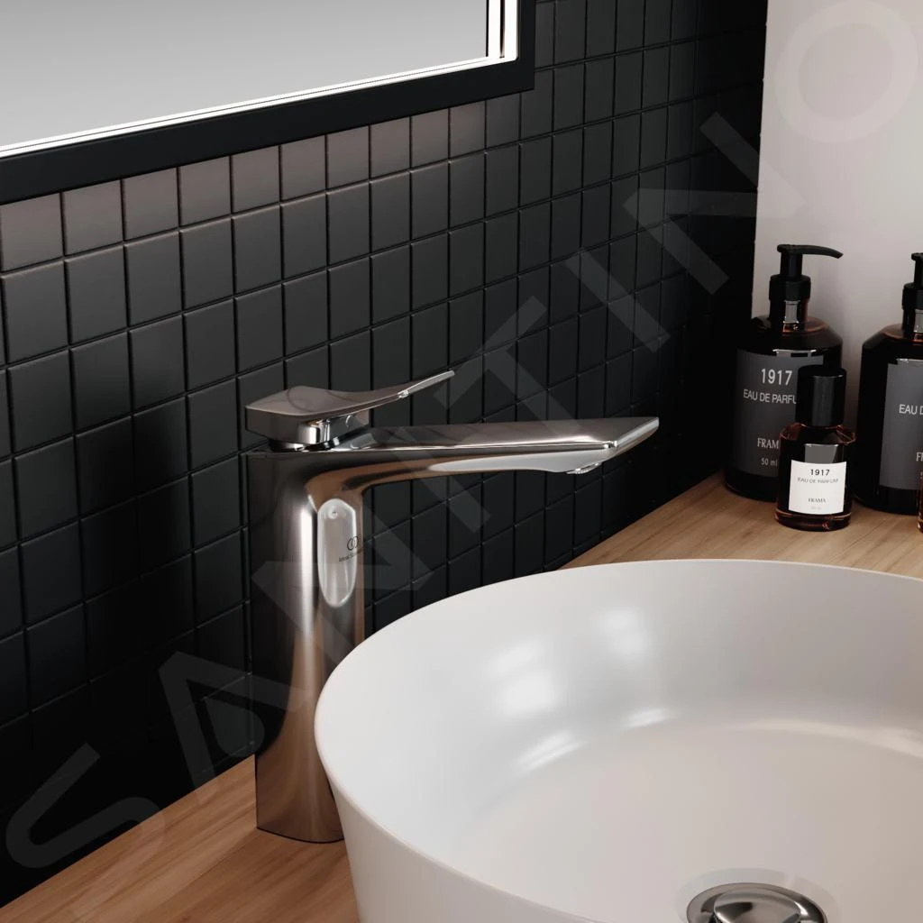 Ideal Standard Conca Tap - Wastafelkraan, Silver Storm BC758GN 3 Ideal Standard Conca Tap - Wastafelkraan, Silver Storm BC758GN - Afbeelding 3