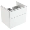 Geberit Xeno 2 - Wastafelonderkast 600 Mm, Interne Lade Met LED Verlichting, Glanzend Wit 500.506.01.1