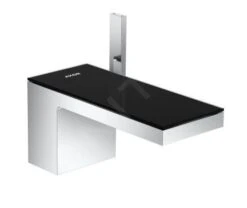 Axor MyEdition - Afdekplaat 200 Mm, Zwart Glas 47900600 -Badkamer Luxe e95e5f496b74170982e87b0d