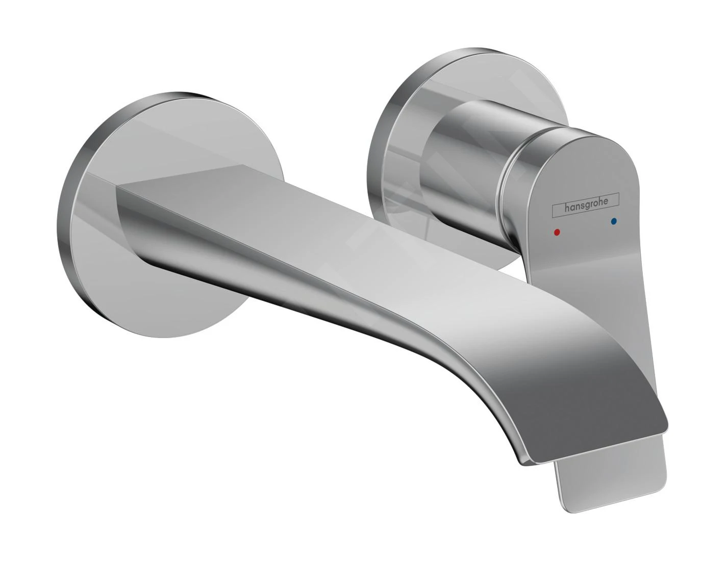 Hansgrohe Vivenis - Inbouw Wastafelkraan, 2-gats, EcoSmart, Chroom 75050000 1 Hansgrohe Vivenis - Inbouw Wastafelkraan, 2-gats, EcoSmart, Chroom 75050000