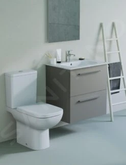 Ideal Standard I.Life A - Wastafelonderkast, 600x440x630 Mm, 2 Laden, Mat Kwartsgrijs T5255NG -Badkamer Luxe ea4de52a4397f9e0d4ea1d1d