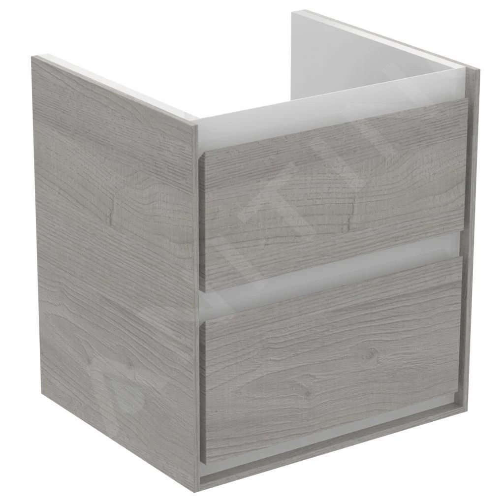 Ideal Standard Connect Air - Wastafelonderkast 480x409x517 Mm, Grijs Eiken/mat Wit Gelakt E1607PS 1 Ideal Standard Connect Air - Wastafelonderkast 480x409x517 Mm, Grijs Eiken/mat Wit Gelakt E1607PS