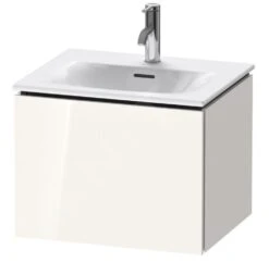 Duravit L-Cube - Wastafelonderkast 400x520x421 Mm, 1 La, Glanzend Wit LC613402222