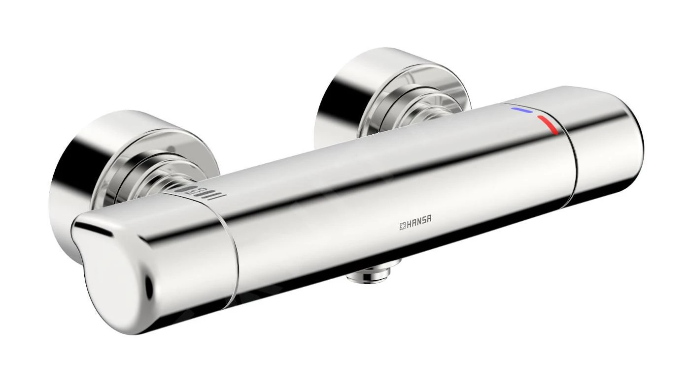 Hansa Care - Thermostatische Douchekraan, Thermo Cool, Chroom 08707100 1 Hansa Care - Thermostatische Douchekraan, Thermo Cool, Chroom 08707100